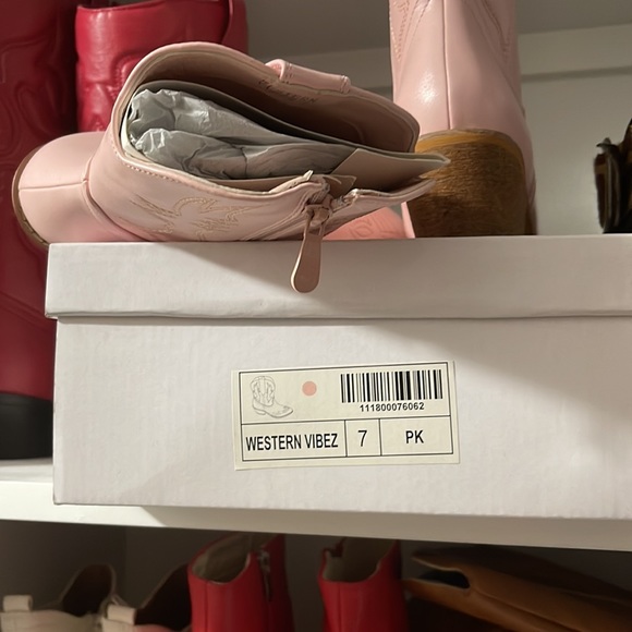 Cowgirl boots pink - Picture 4 of 4